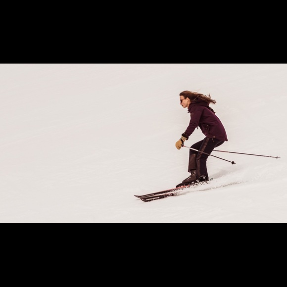 Alps & Meters Anorak Jacket (like new) Purple. Medium. Ski Jacket. Size 4-6 - Picture 2 of 4